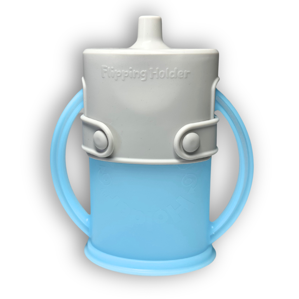 Spill-Proof Sip Top for Classic Flipping Holder