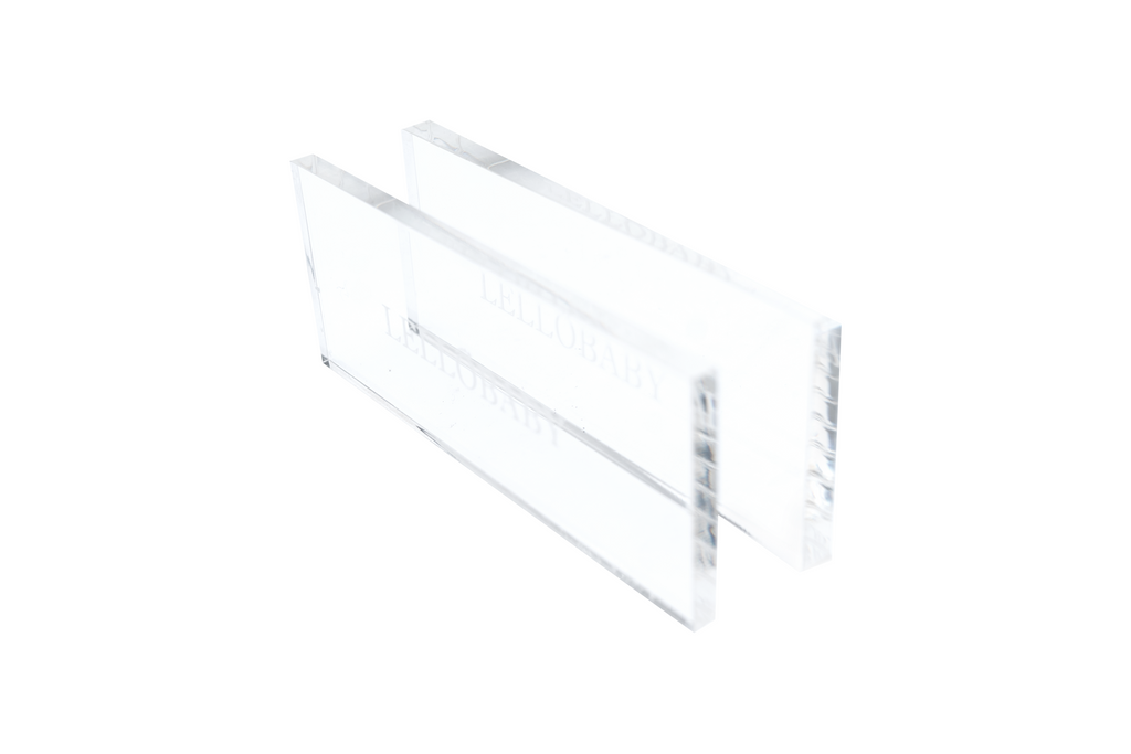 LELLOBABY™ -  8mm Thick Deluxe Edition Acrylic Diaper Changing Tray PLUS+