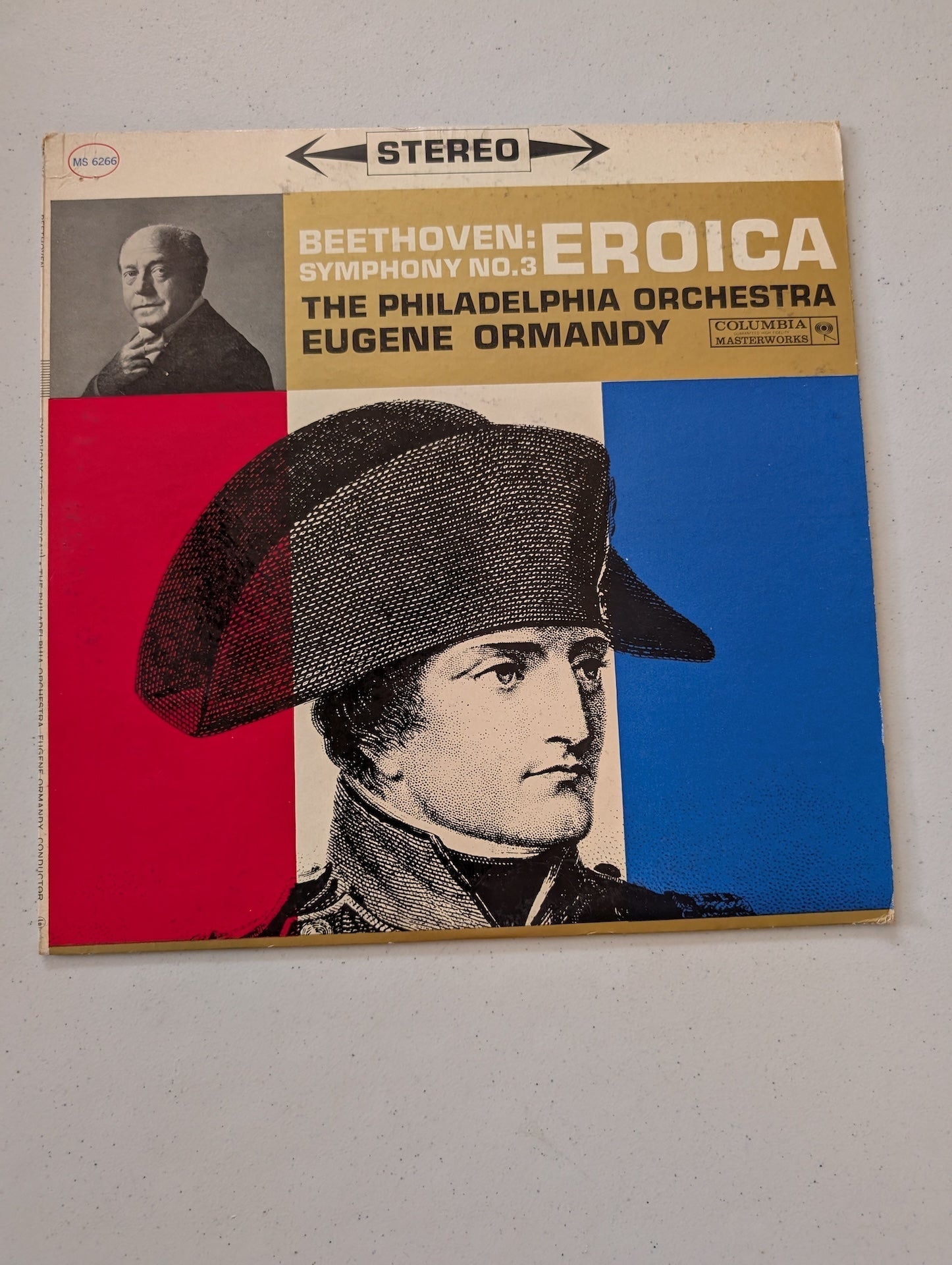 Beethoven / The Philadelphia Orchestra, Eugene Ormandy - Symphony No. 3: Eroica - Lp Vinyl Record(Vintage Vinyl Record LP Album)
