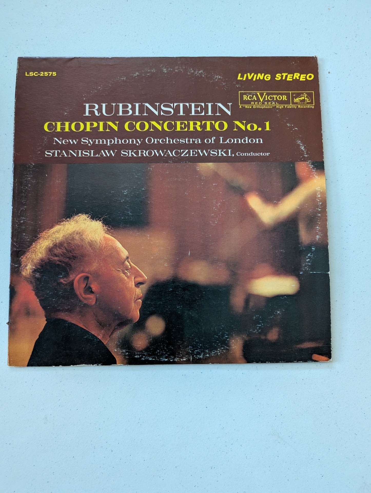 Chopin, Arthur Rubinstein, Stanislaw Skrowaczewski LP, RCA Red Seal/ O 946(Vintage Vinyl Record LP Album)