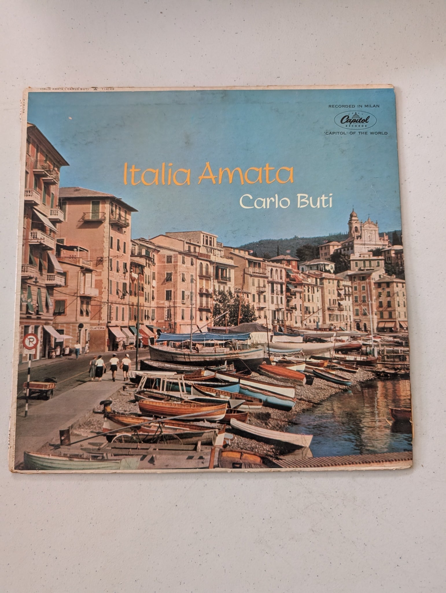 Carlo Buti - Italia Amata - Capitol Records - T 10129 - LP, Mono 1744253530(Vintage Vinyl Record LP Album)