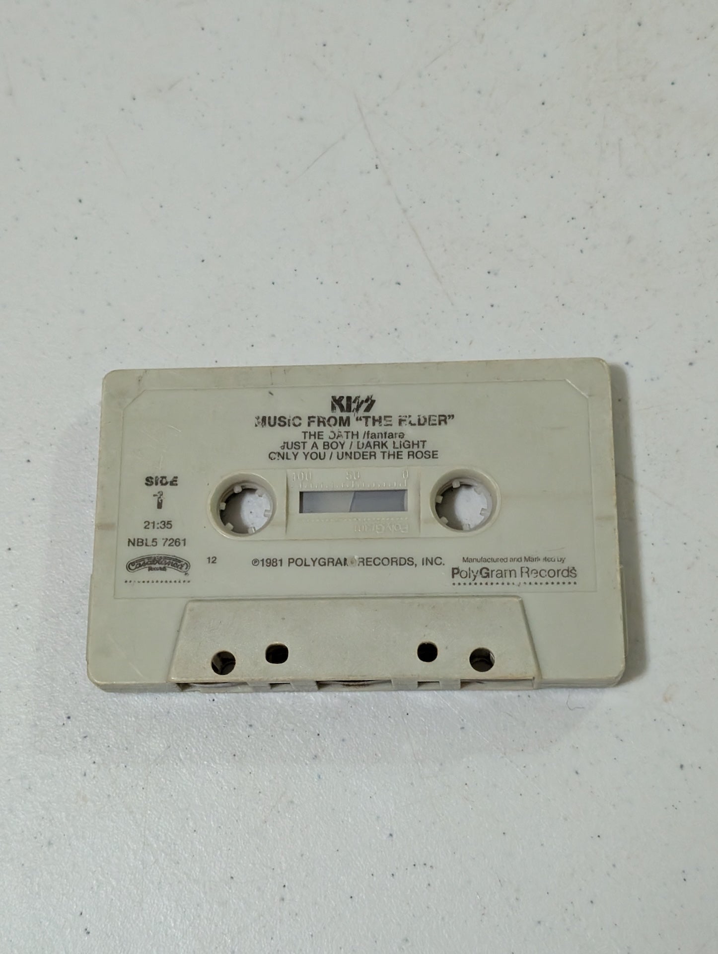 Kiss Music from "The Elder"  Cassette only (Cassette, Aug-1990, Casablanca/Universal)(Cassette, vintage, out of print)